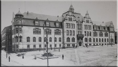 Hautgebäude der TU 1907 